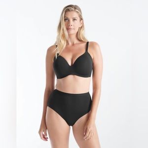 Knix WingWoman Contour Bra Black Size 6